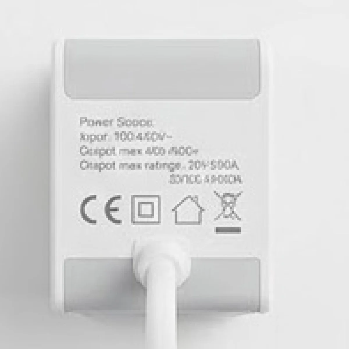 Baqer Multi USB Wall Charger with Built-in Cable – Fast Charging –BA_14 — صورة 2