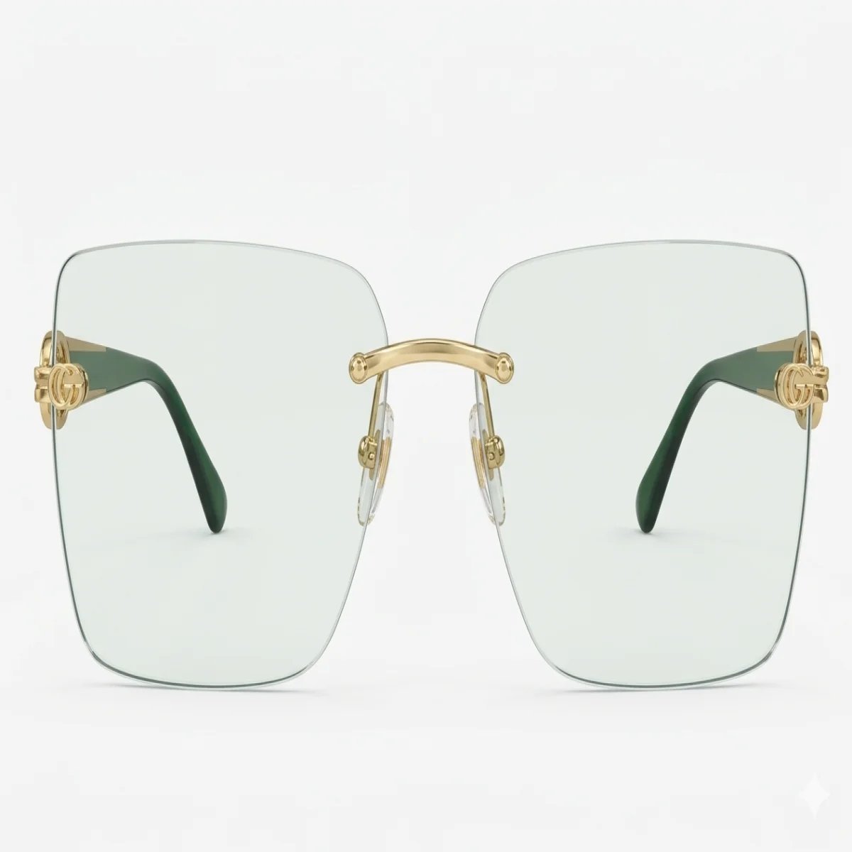 نظارات Gucci Interlocking G Rimless Square – GG1221S - صورة 2