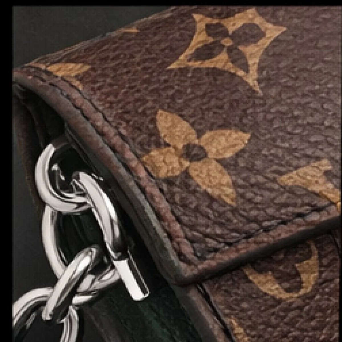 Louis Vuitton Monogram Chain Wallet Bag - صورة 11