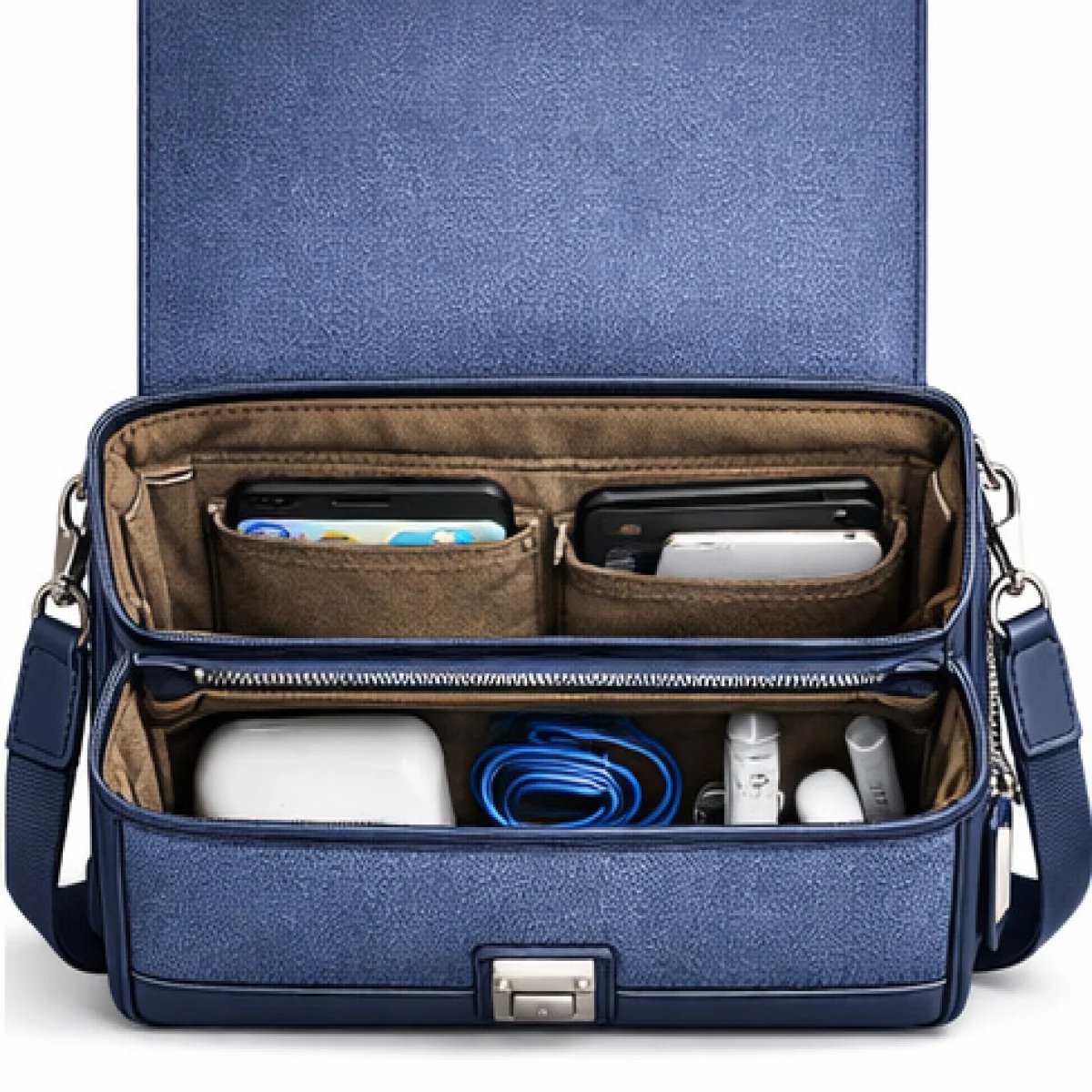 Prada Elegant Leather Shoulder Bag - صورة 11