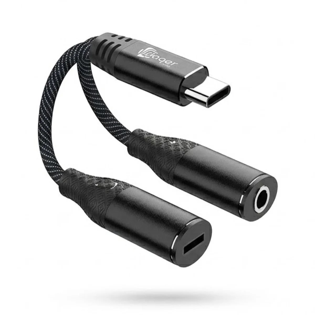 Co2 Joyroom-Baqer Adapter Cable AUX & Type-C - صورة 3