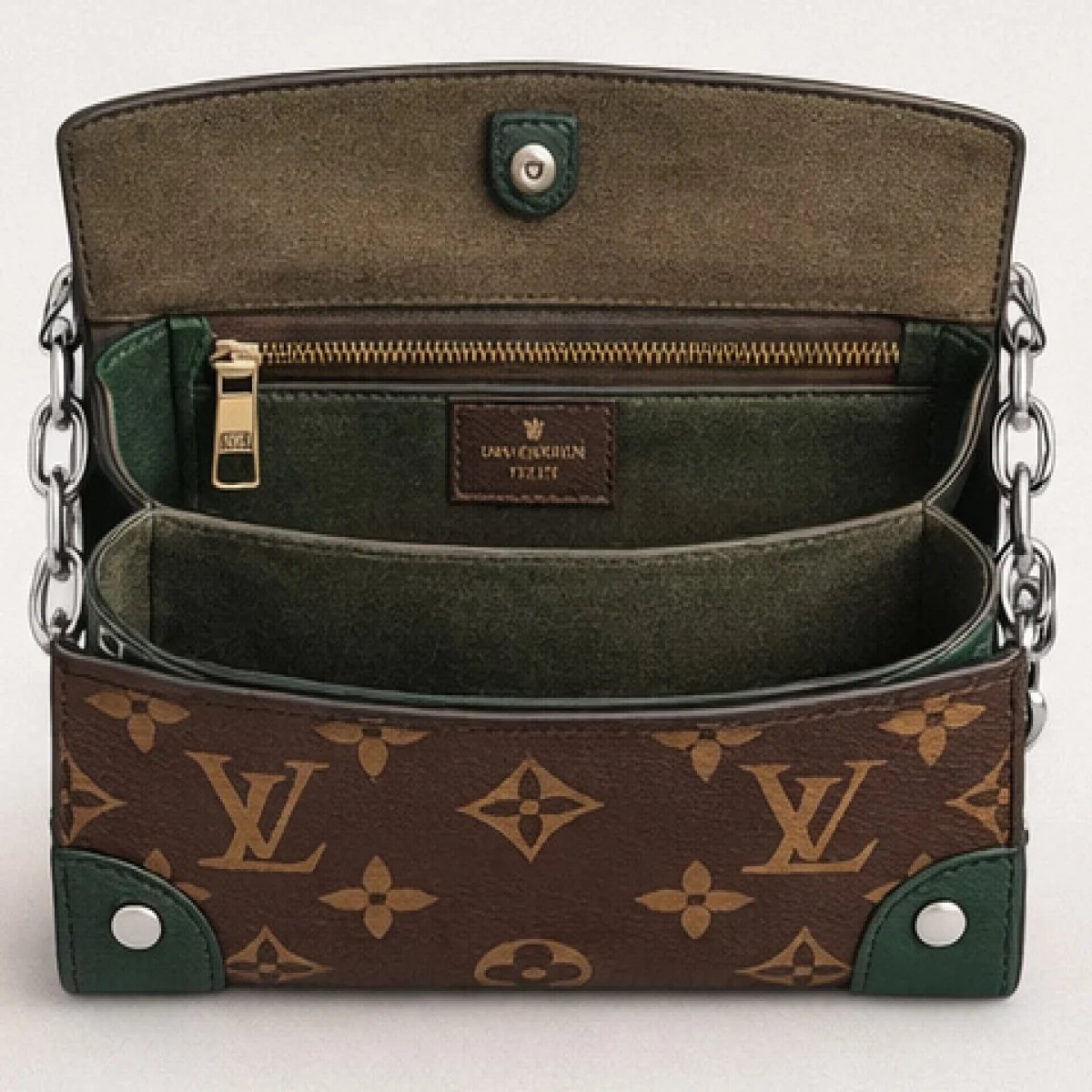 Louis Vuitton Monogram Chain Wallet Bag - صورة 6