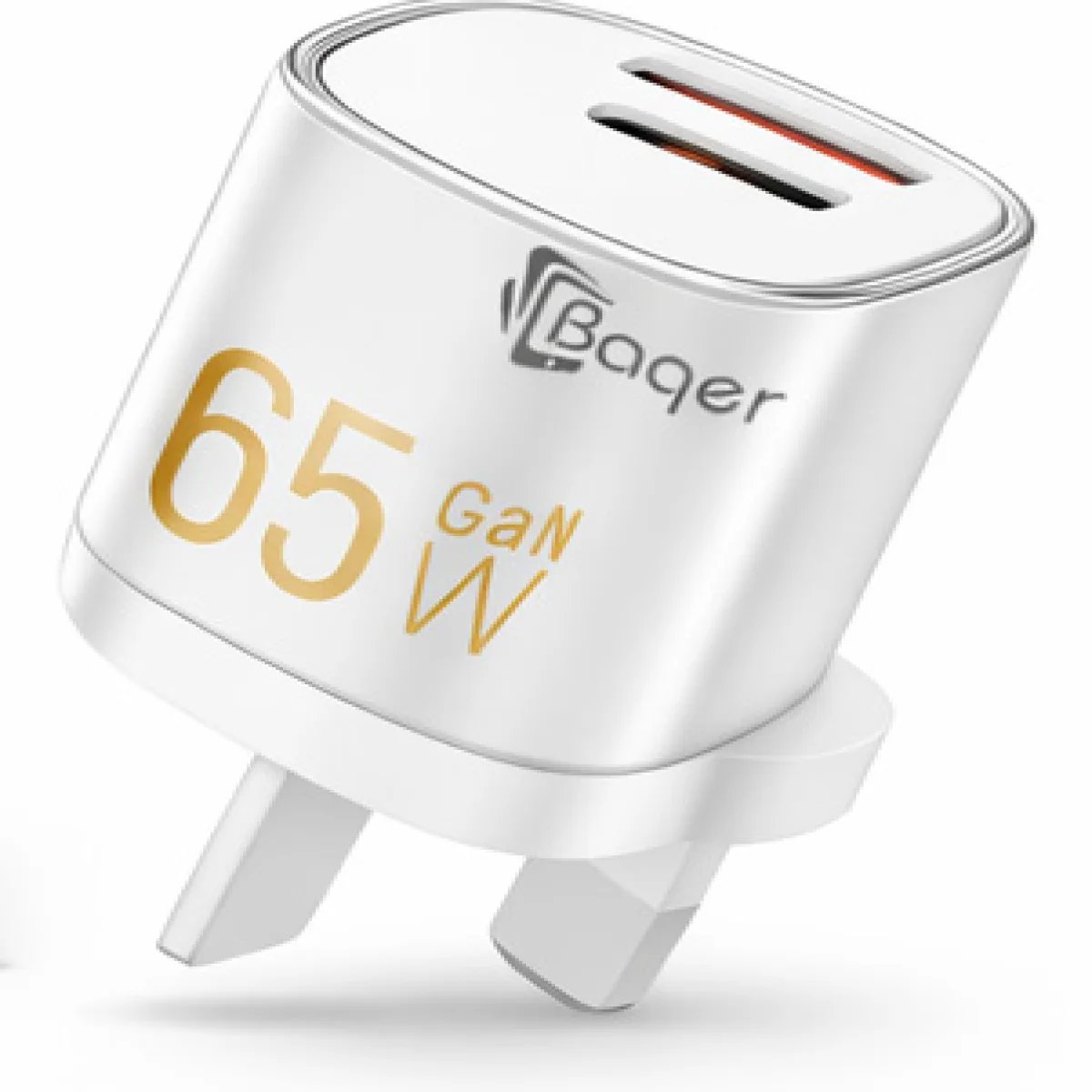 Baqer 65W GaN Super Fast Wall Charger (PD/QC) –BC_341 - صورة 2