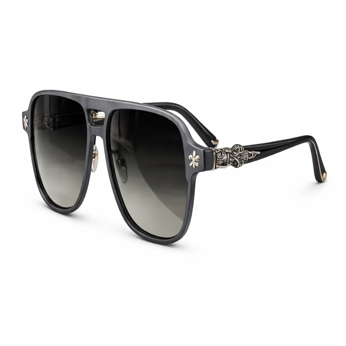 نظارة Chrome Hearts Style Rimless - صورة 3