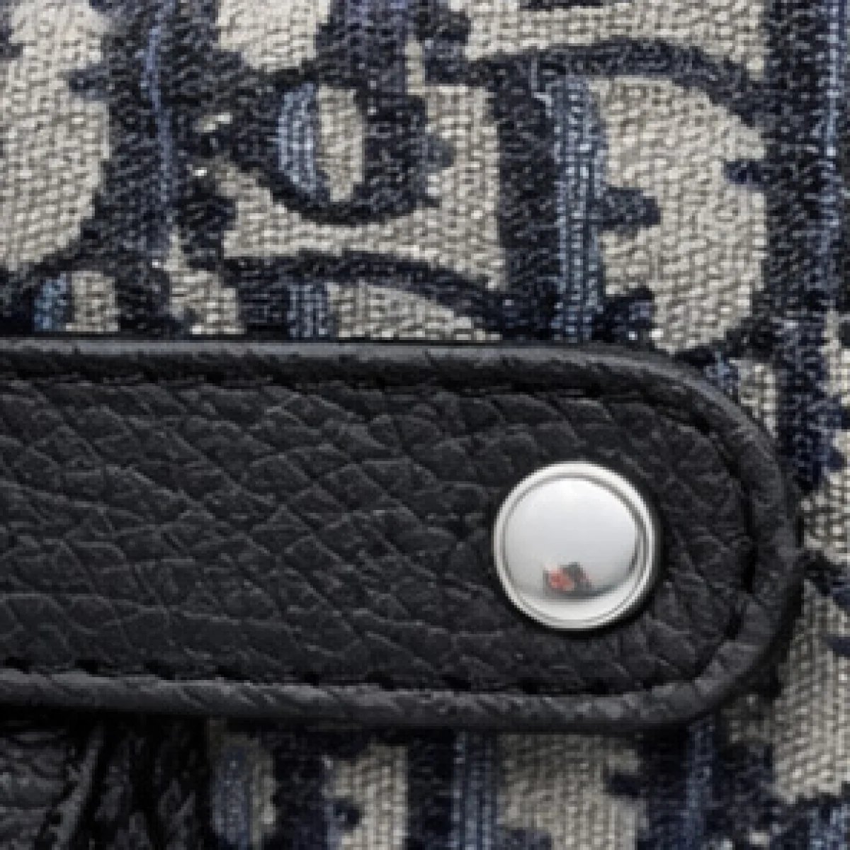 Christian Dior Oblique Mini Backpack – Black Edition - صورة 9