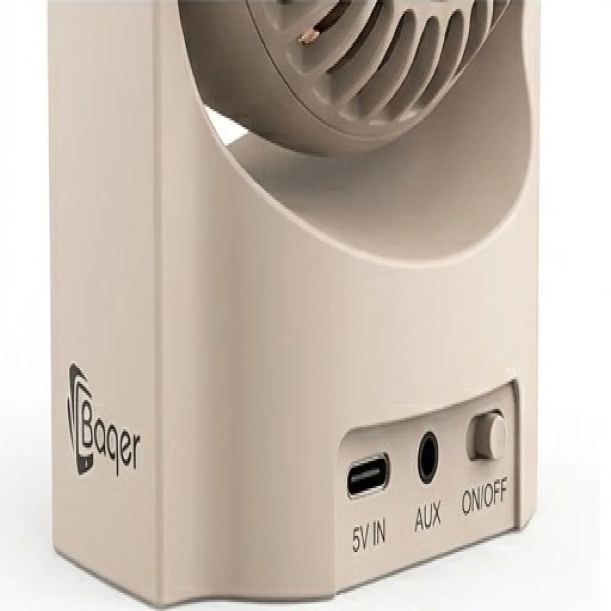 Baqer Portable Fan Project – Smart Display & Efficient Cooling –F13 - صورة 3