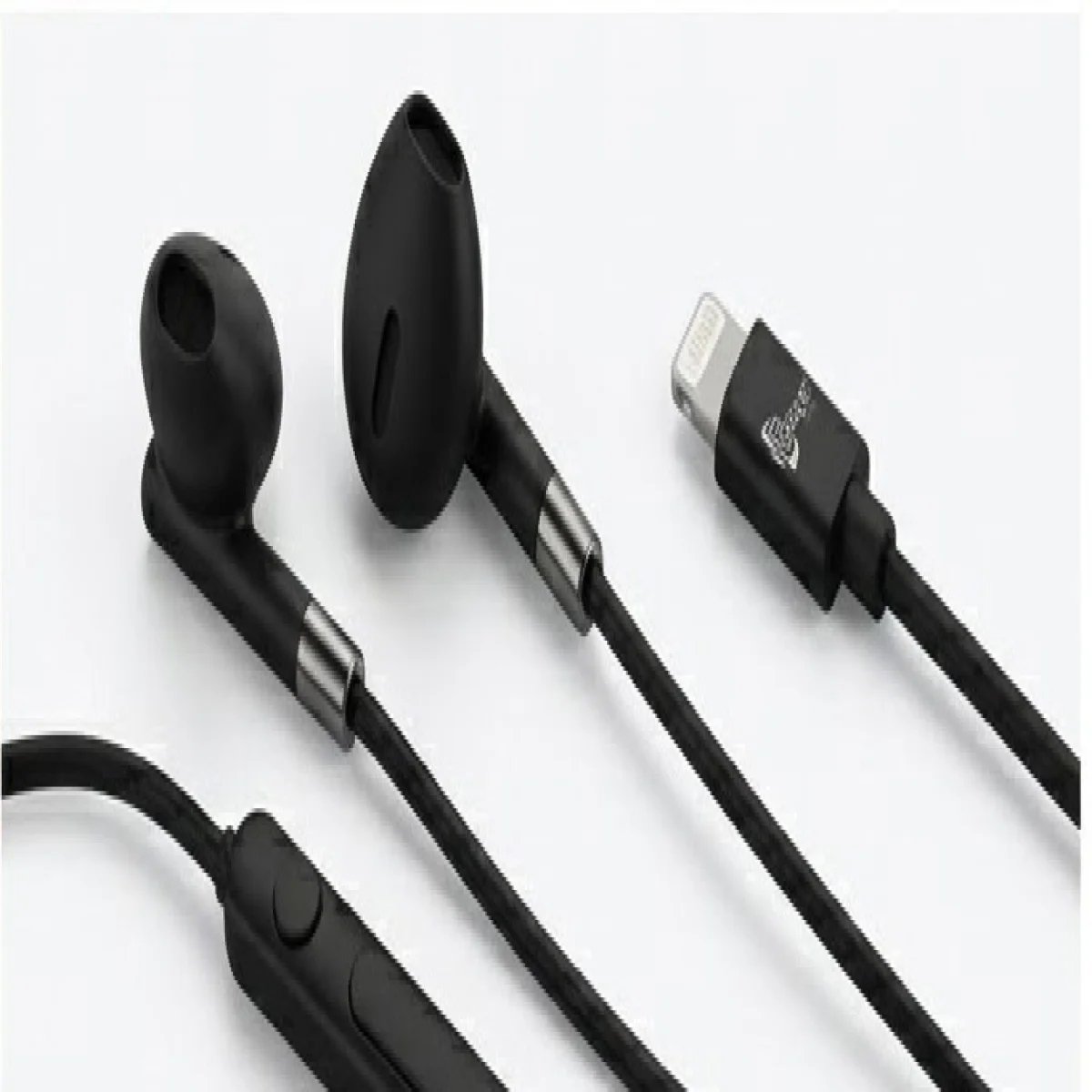 Baqer Wired Earphones with Lightning Connector – Stereo Sound –BH_083 - صورة 4