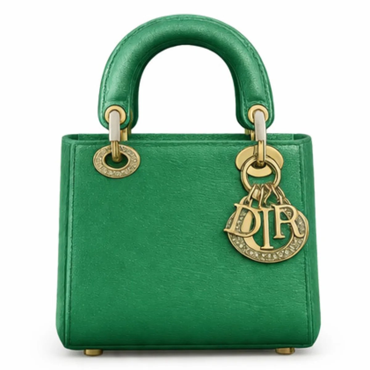 Dior Lady Mini Bag – Green Edition - صورة 6
