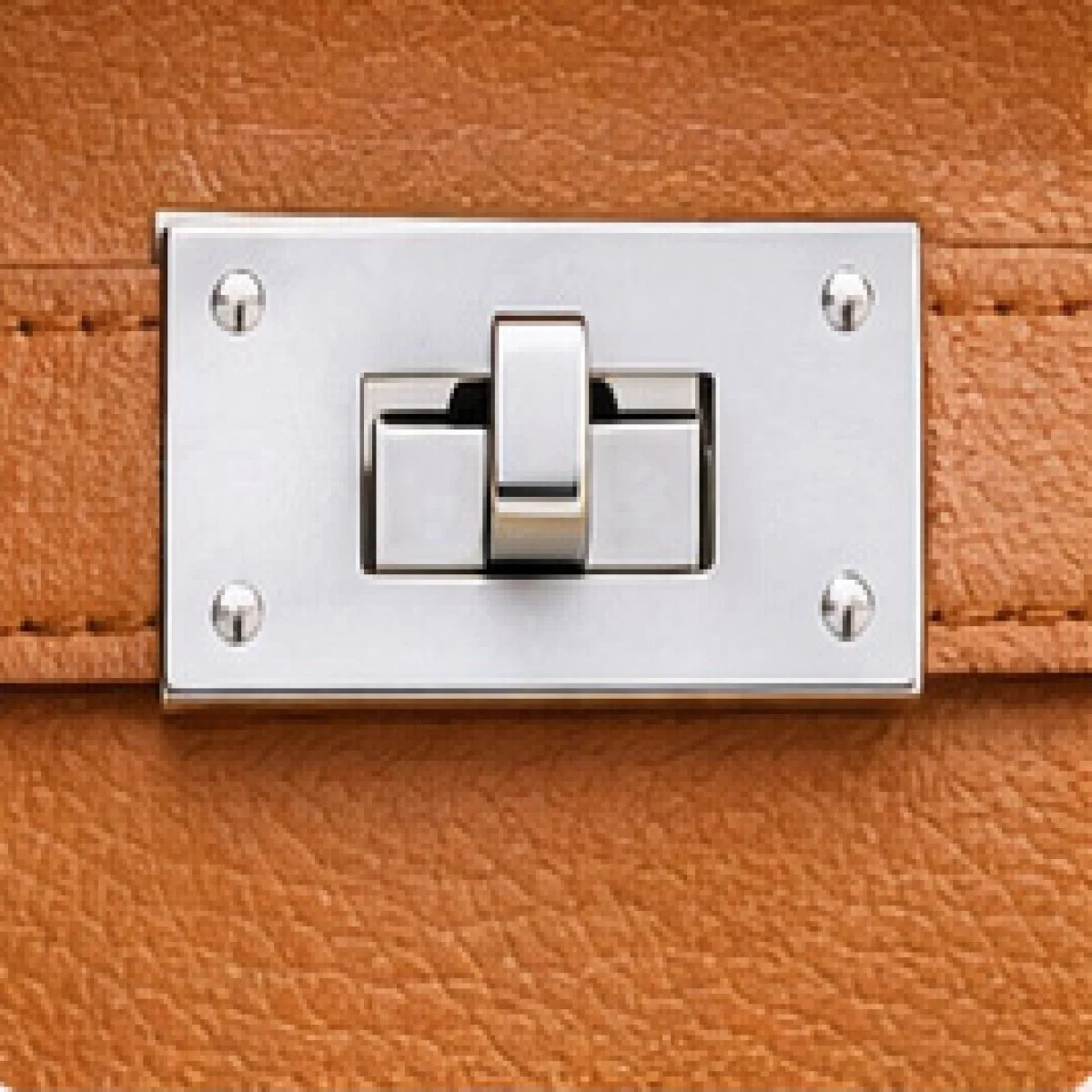 Hermès Kelly Leather Clutch Bag - صورة 3