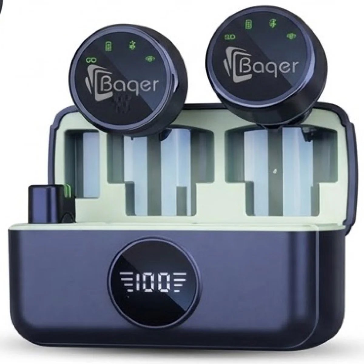 Baqer Wireless Microphone – Clear Sound & Long Playtime –S5 - صورة 4