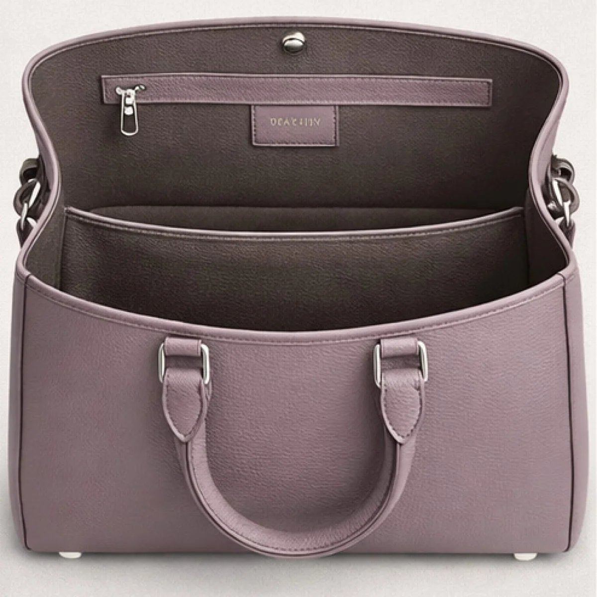 Elegant Classic Structured Tote Bag - صورة 5