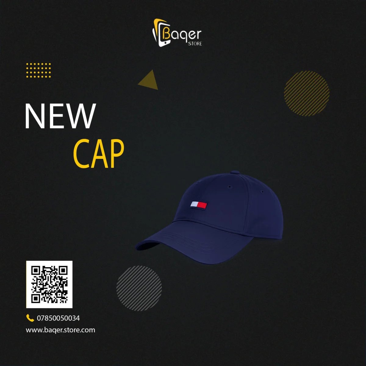 قبعة Tommy Hilfiger كحلي - صورة 2