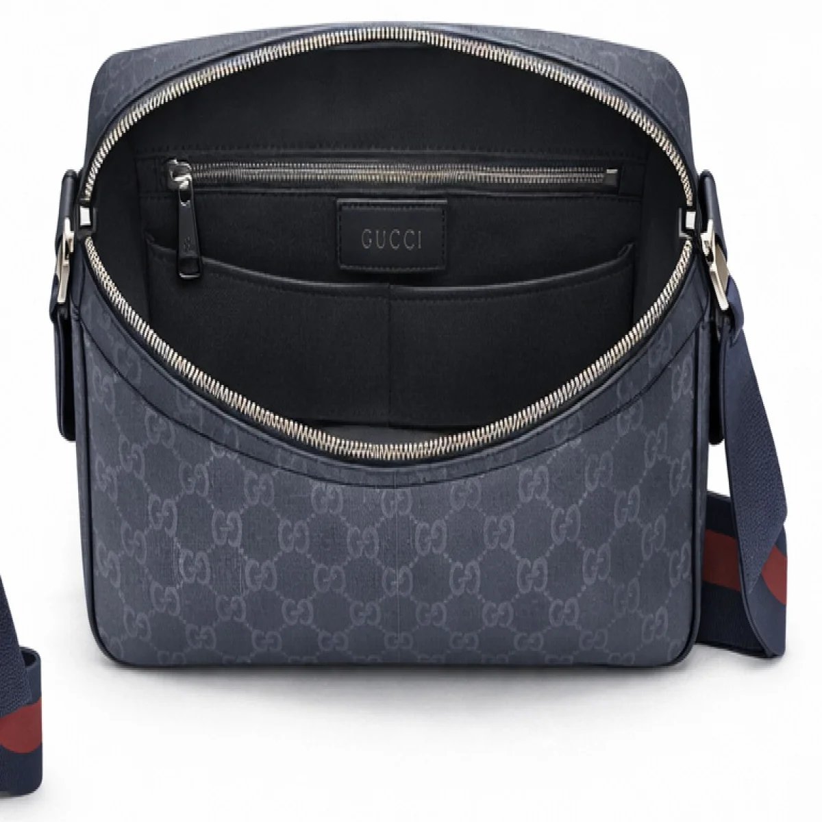 Gucci GG Supreme Canvas Messenger Bag - صورة 5