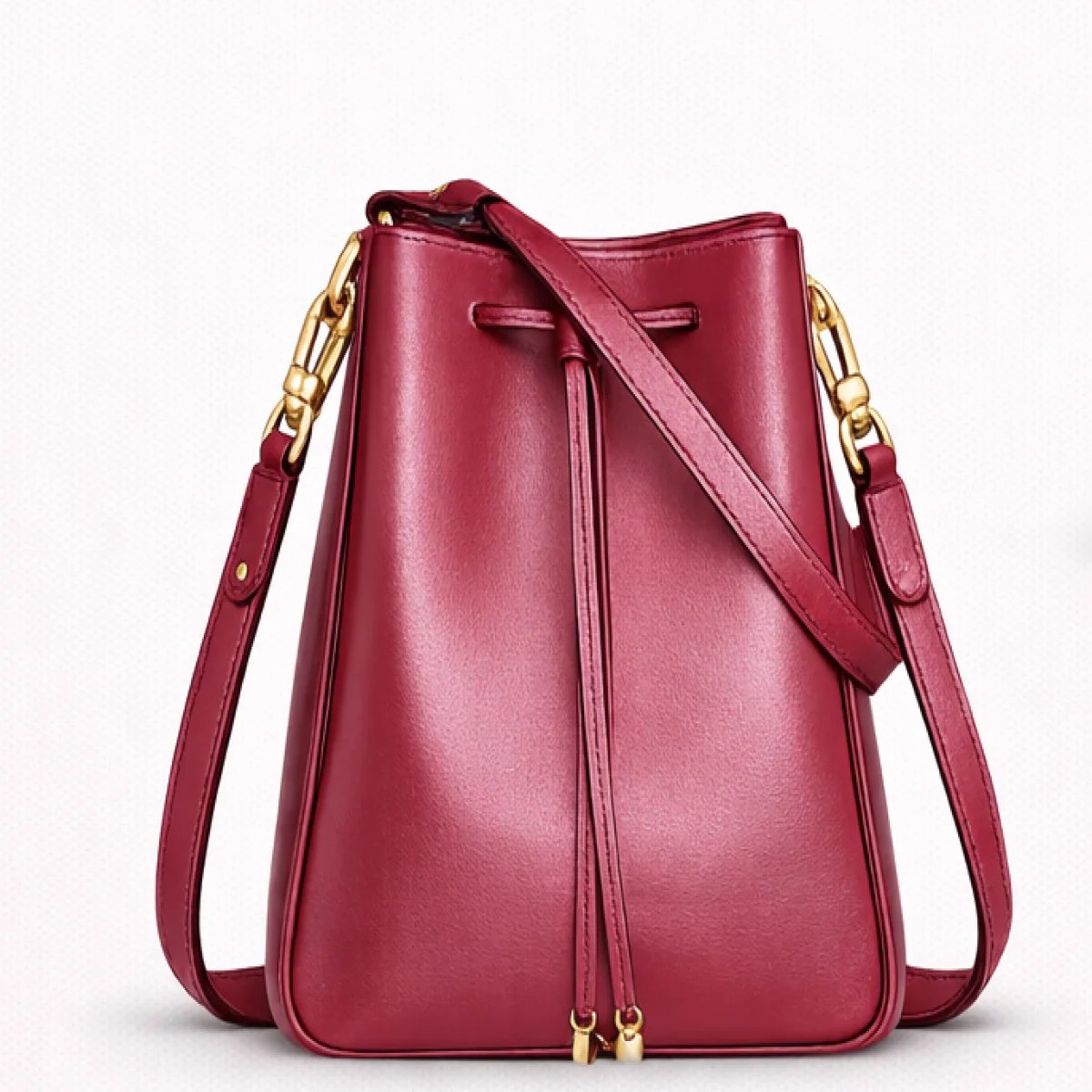 Tory Burch Leather Bucket Crossbody Bag - صورة 11