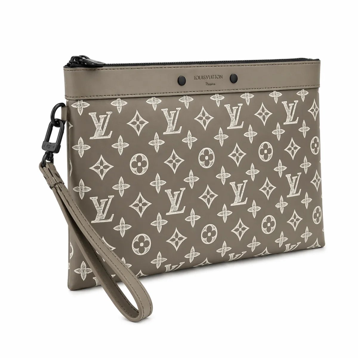 كلتش بنقشة LV – تصميم أنيق - صورة 3