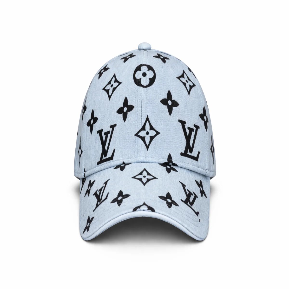 قبعة Louis Vuitton غرافيتي زرقاء - صورة 3