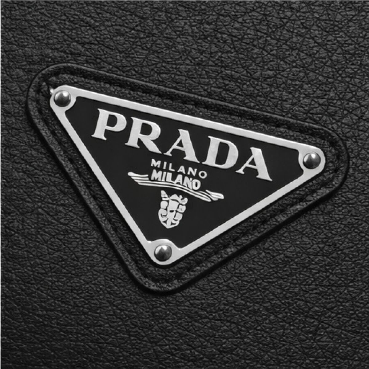 Prada Saffiano Leather Crossbody – Black Edition - صورة 9