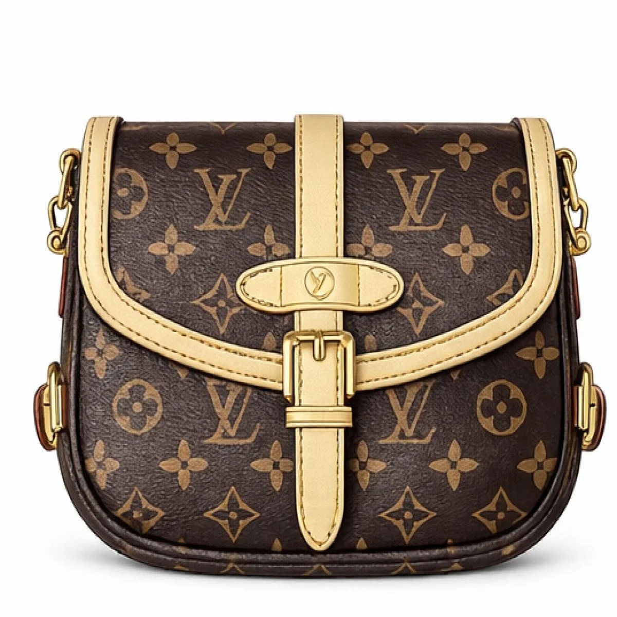 Louis Vuitton Monogram Flap Shoulder Bag – Classic Edition - صورة 11