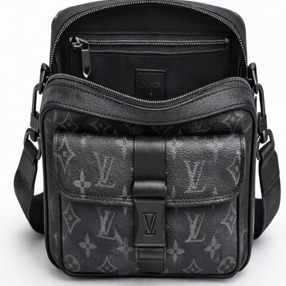 Louis Vuitton Monogram Eclipse Utility Messenger Bag - صورة 4