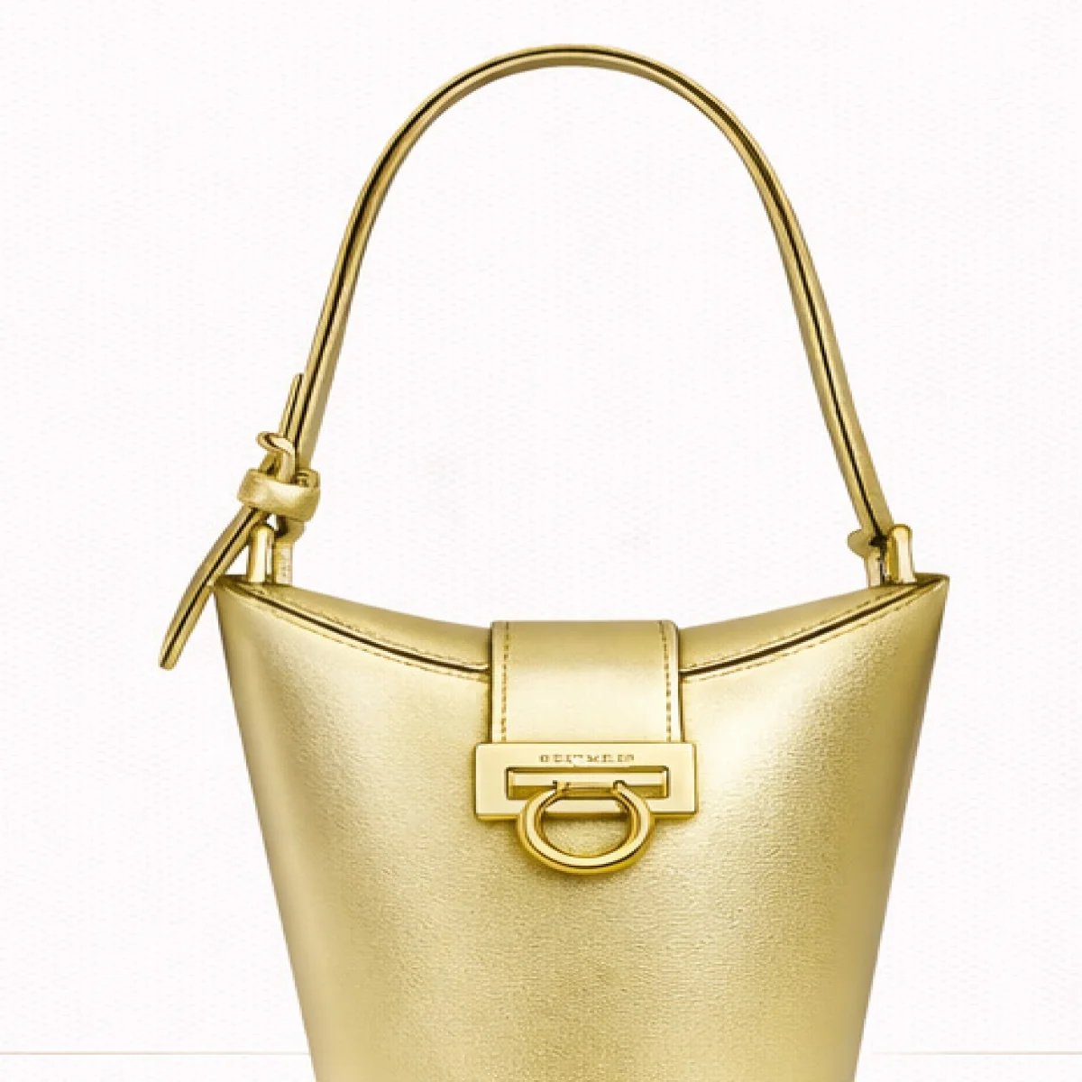 Salvatore Ferragamo Gancini Bucket Shoulder Bag - صورة 6