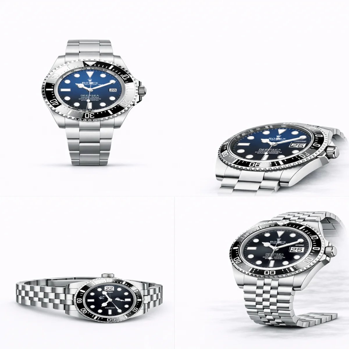 Rolex Deepsea Oystersteel Black Dial - صورة 3