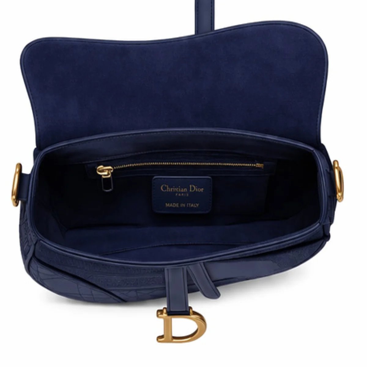 Christian Dior Saddle Bag Quilted Leather - صورة 10