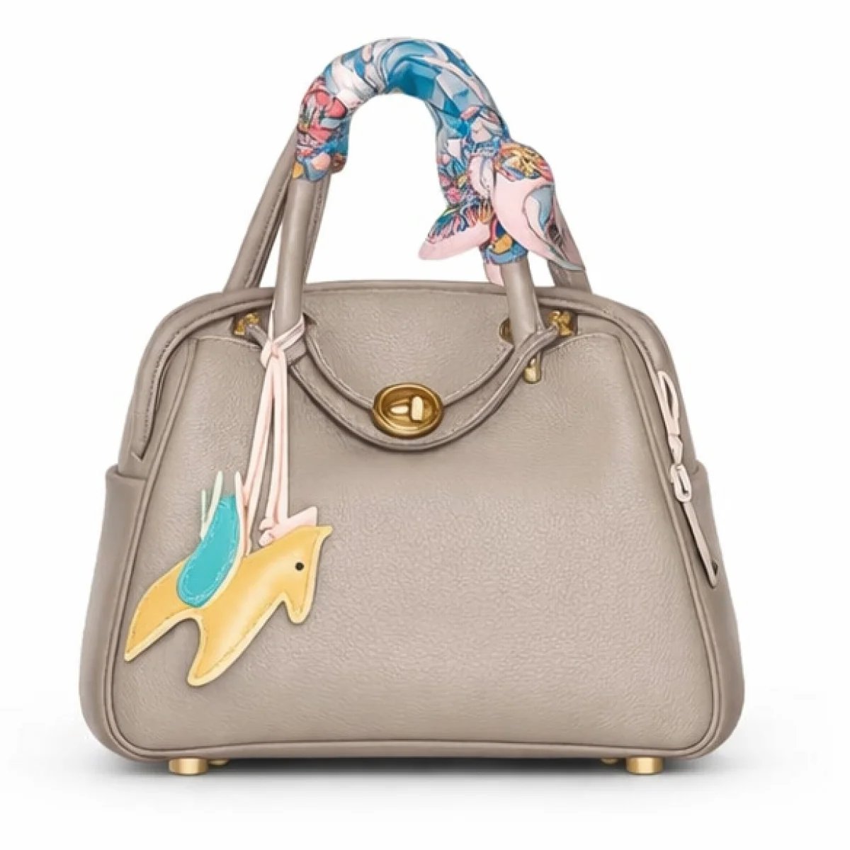 Hermès Lindy Mini Bag – Grey Edition - صورة 6