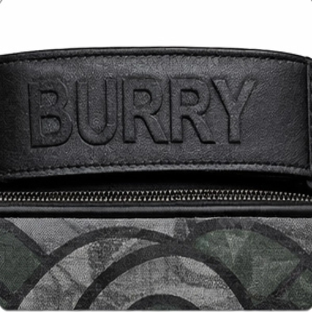 Burberry Monogram Print Crossbody Bag – Dark Green Edition - صورة 3