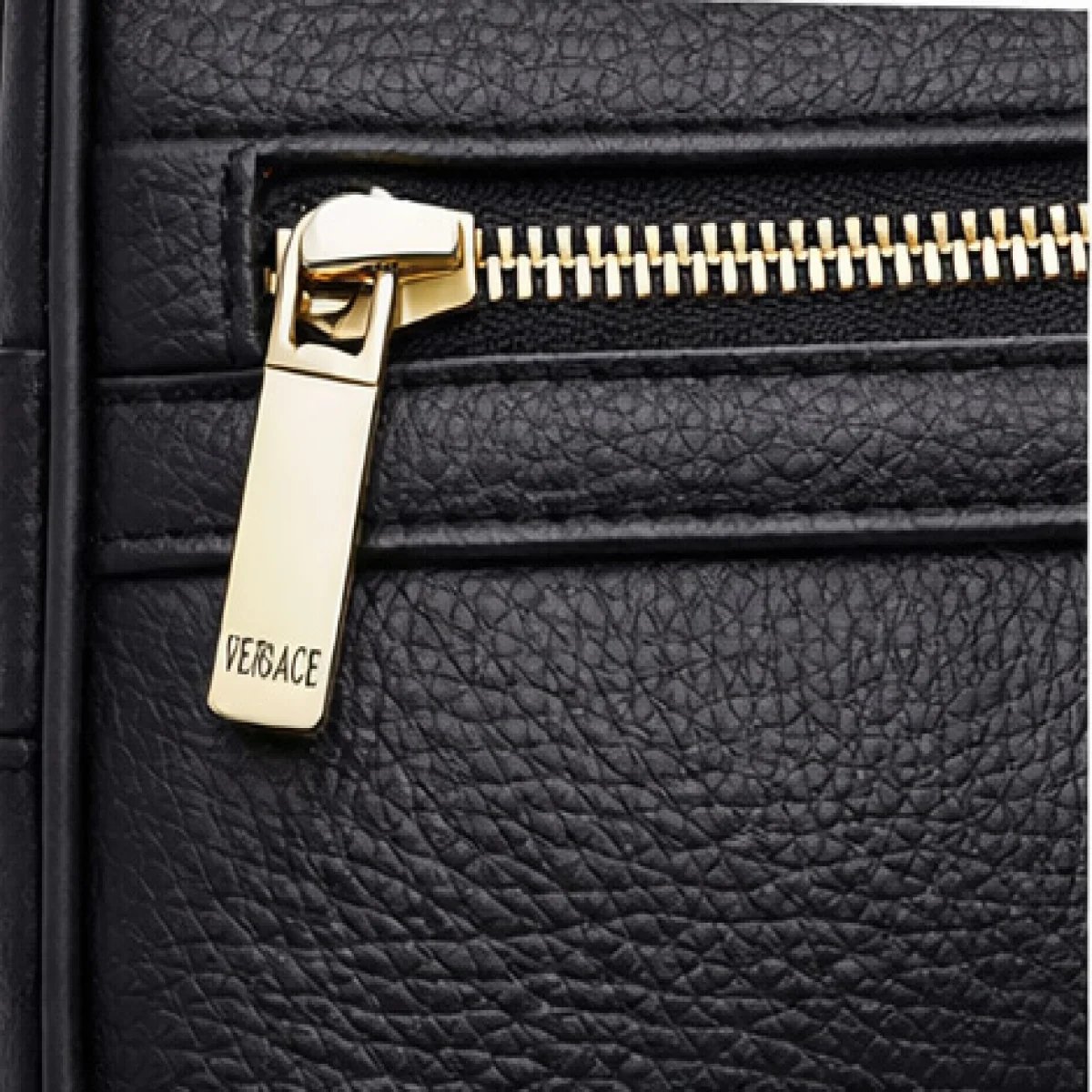 Versace Medusa Leather Clutch Bag - صورة 8