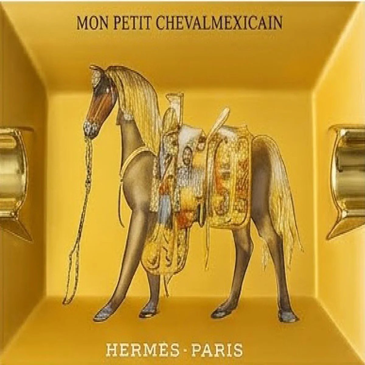 HERMÈS – Luxury Artistic Serving Dish - صورة 4