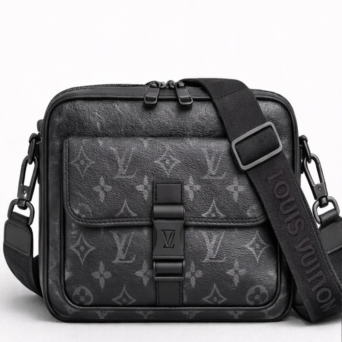 Louis Vuitton Monogram Eclipse Utility Messenger Bag - صورة 5