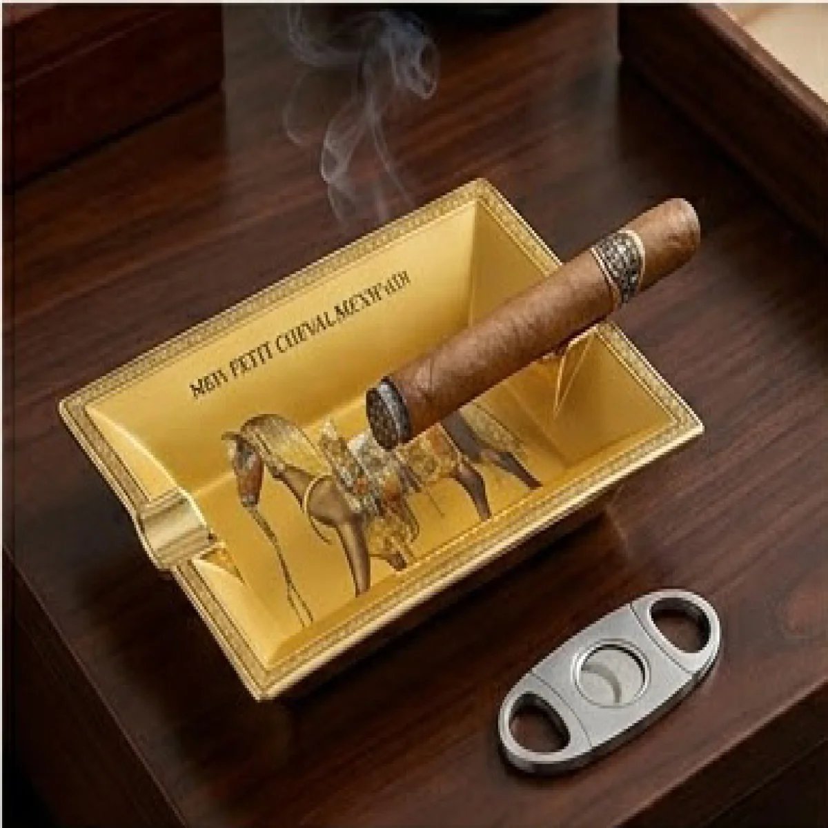 HERMÈS – Luxury Artistic Serving Dish - صورة 3