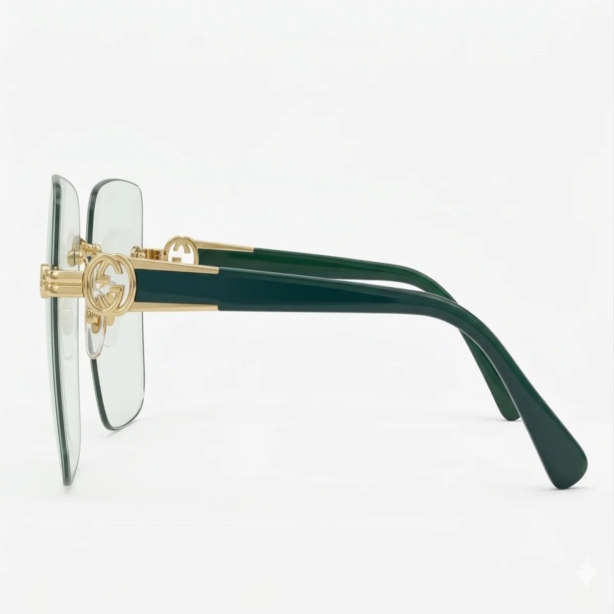 نظارات Gucci Interlocking G Rimless Square – GG1221S - صورة 3
