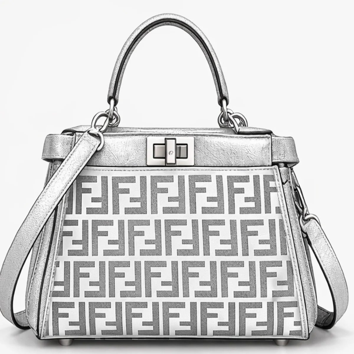 Fendi Peekaboo Iconic Mini Bag - صورة 13