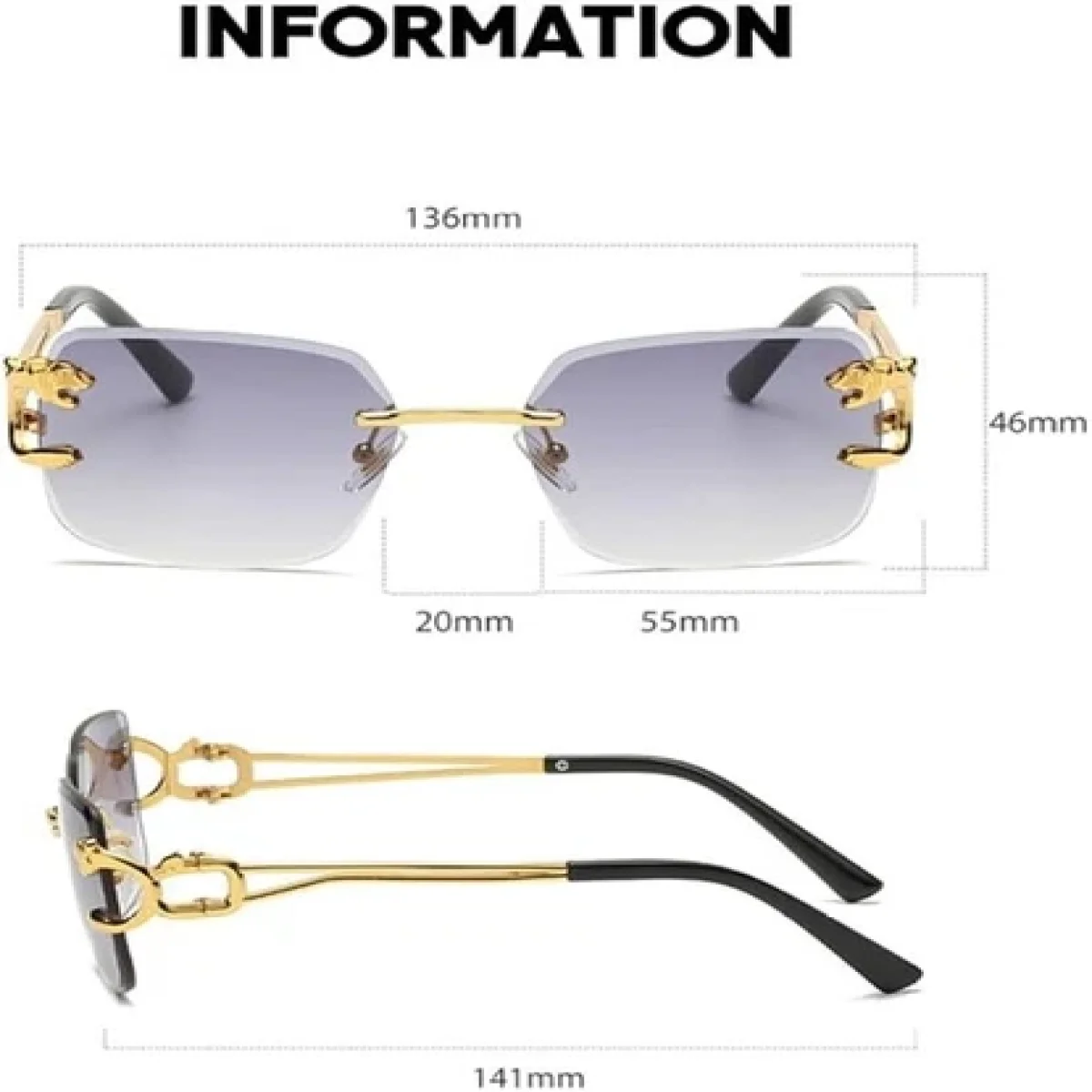 نظارات Cartier Panthère de Cartier - صورة 3