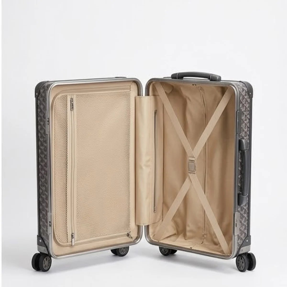 Goyard – Saint Louis Cabin Rolling Suitcase Grey Edition - صورة 4