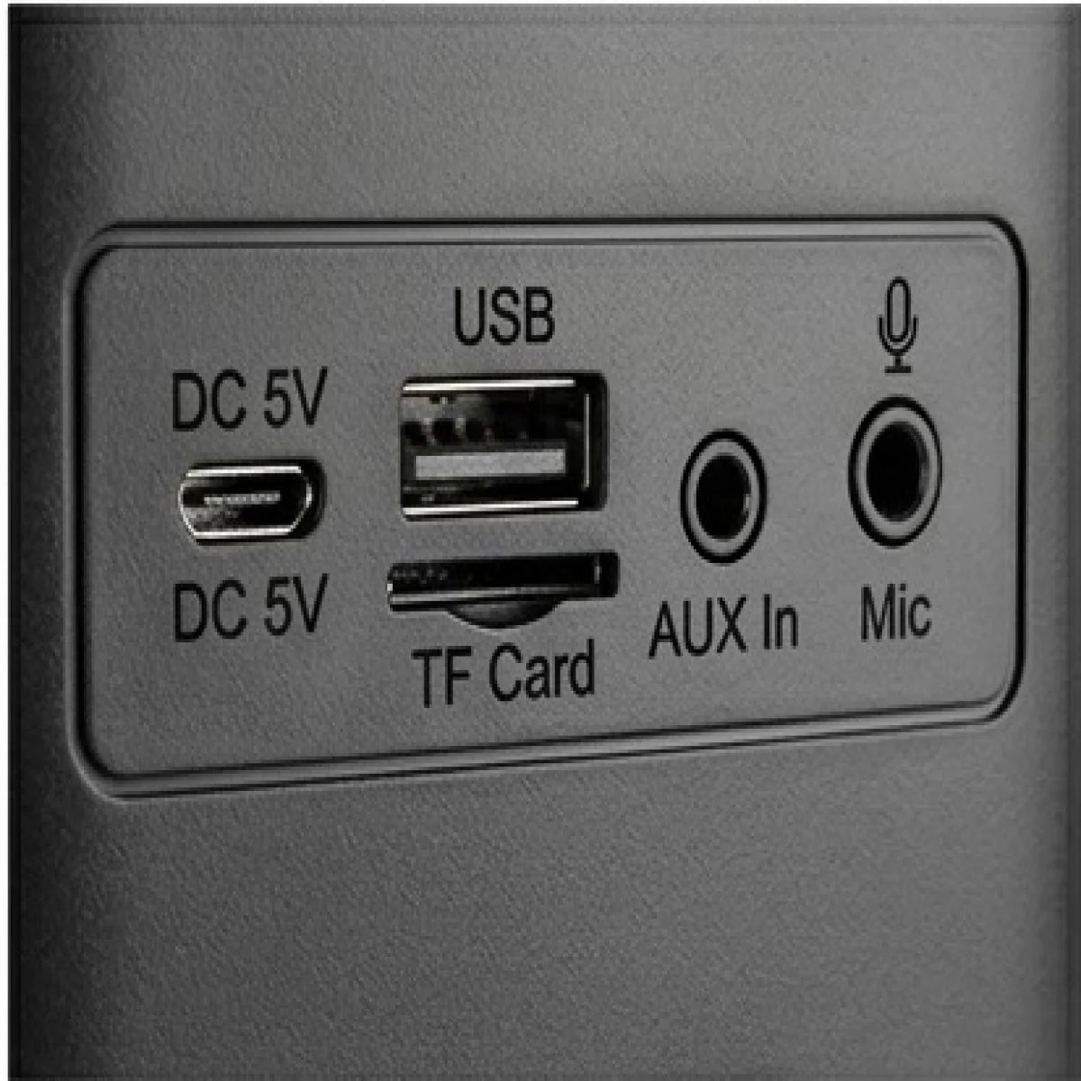 Baqer Portable Speaker with RGB Lighting – Powerful Sound & Modern Design –QL-614 - صورة 3