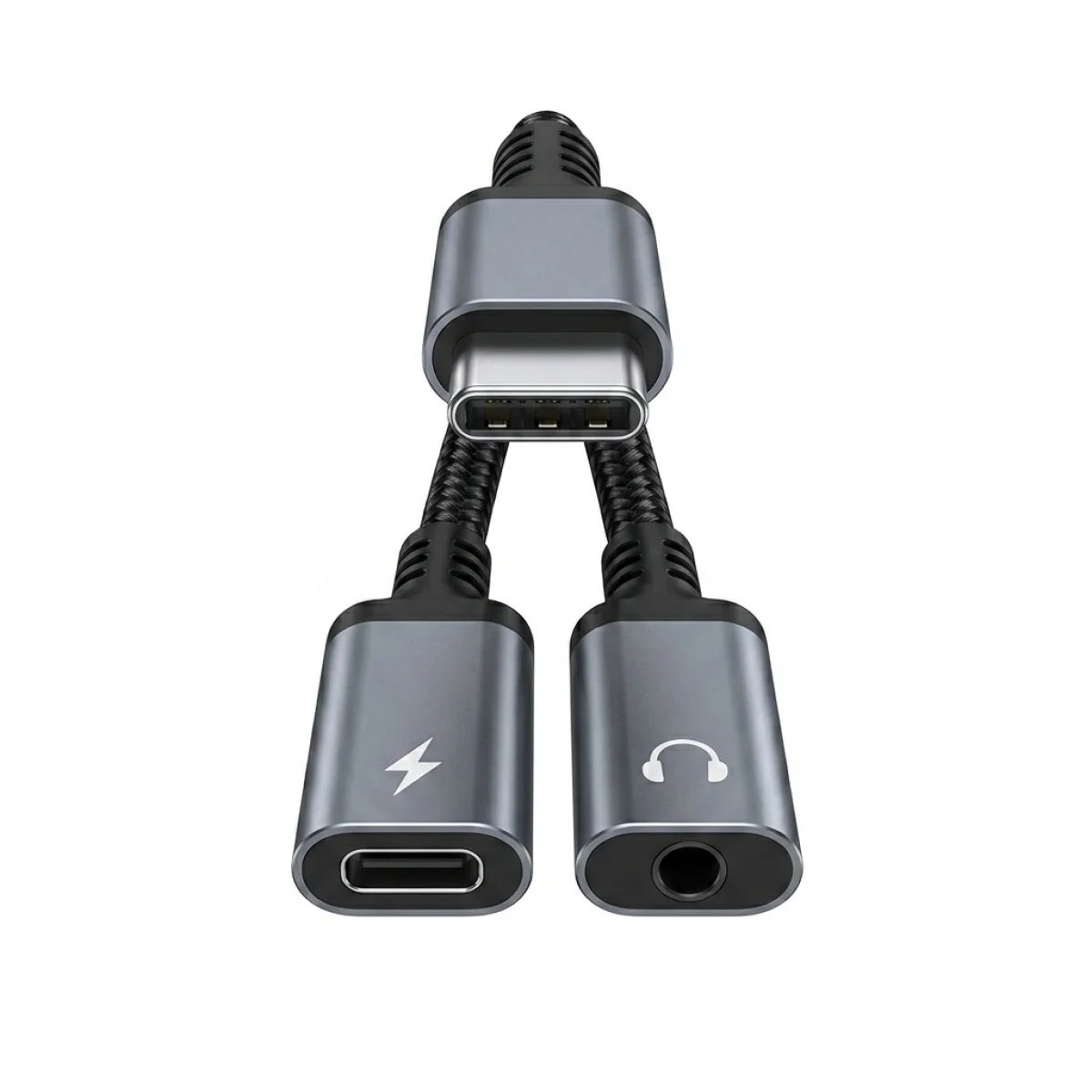 محول 2 في 1 للصوت والشحن - صورة 3