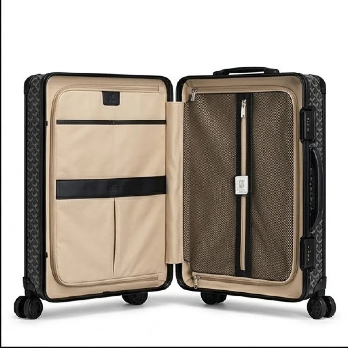 Goyard – Saint Louis Cabin Rolling Suitcase Dark Grey Edition - صورة 3