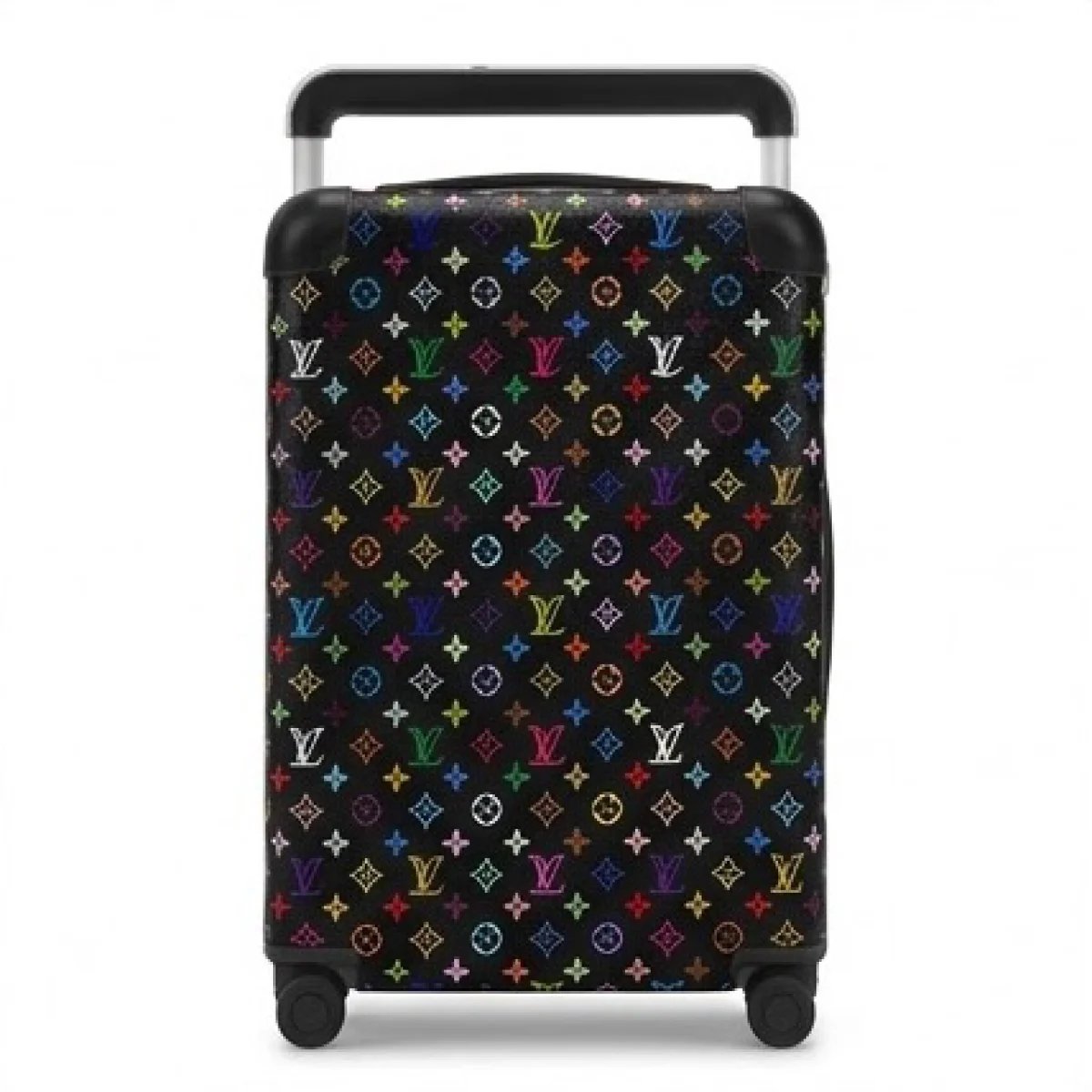 Louis Vuitton – Multicolor Rolling Travel Suitcase Black Edition - صورة 5