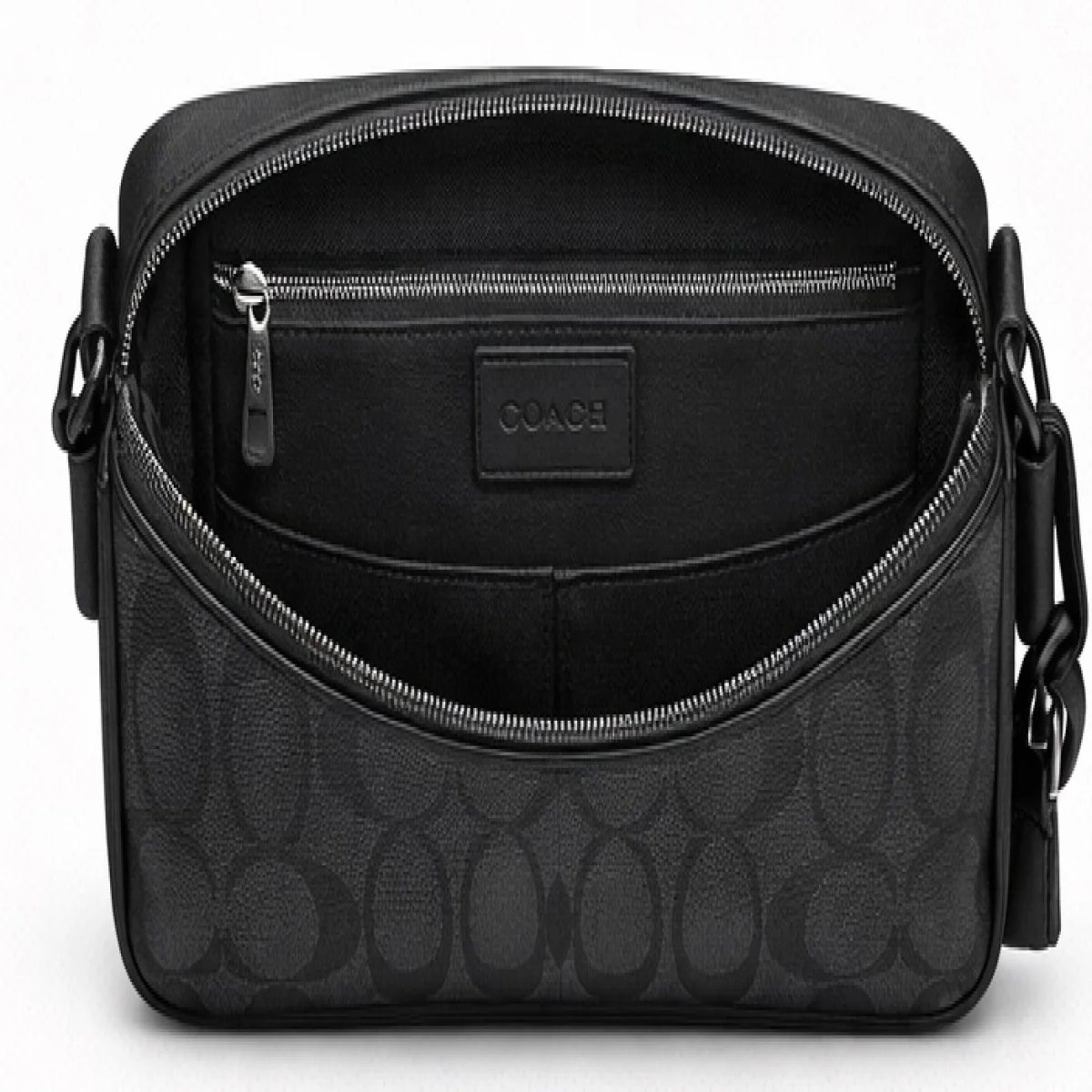 Coach Charter Crossbody Signature Leather Bag - صورة 10