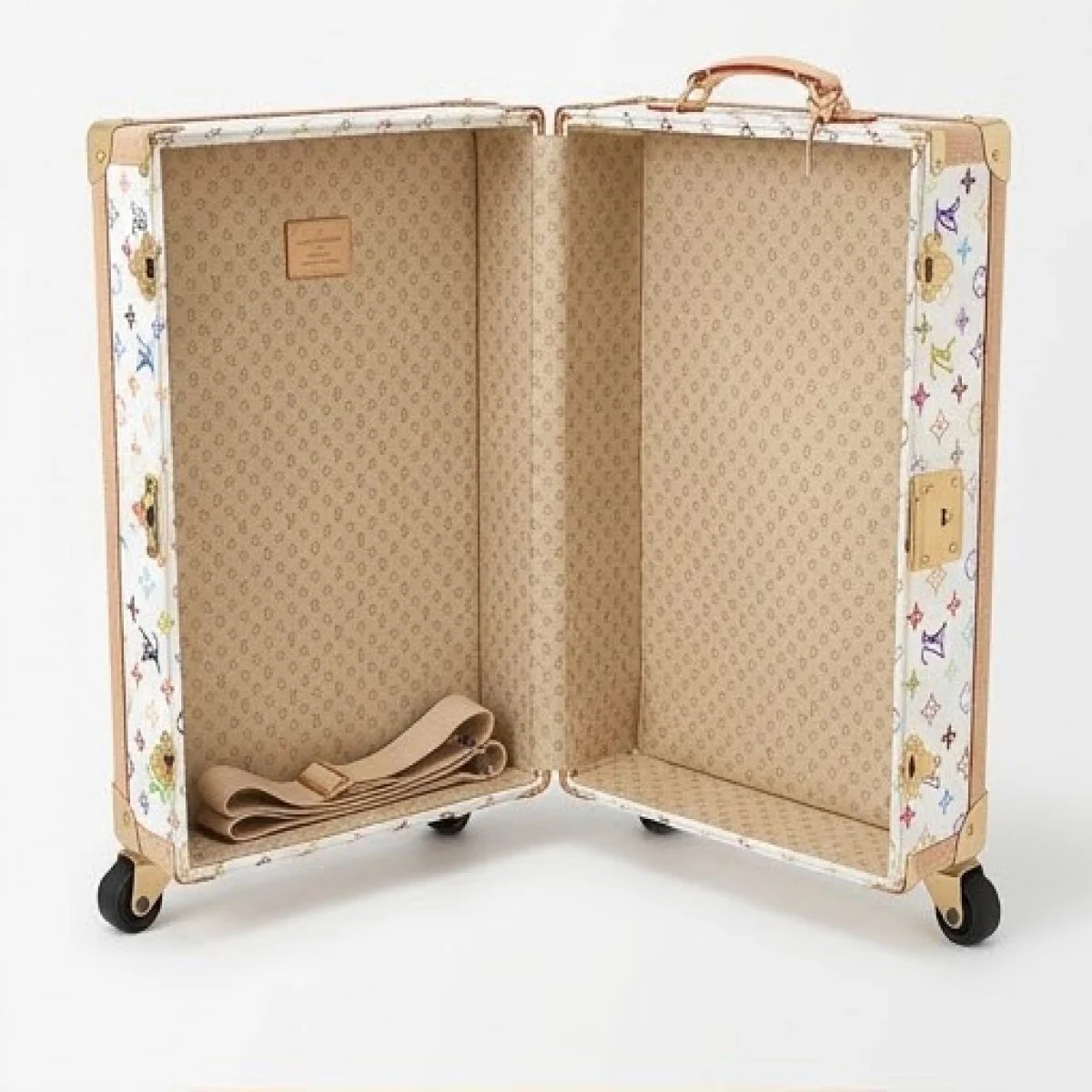 Louis Vuitton – Multicolor Rolling Travel Suitcase - صورة 5