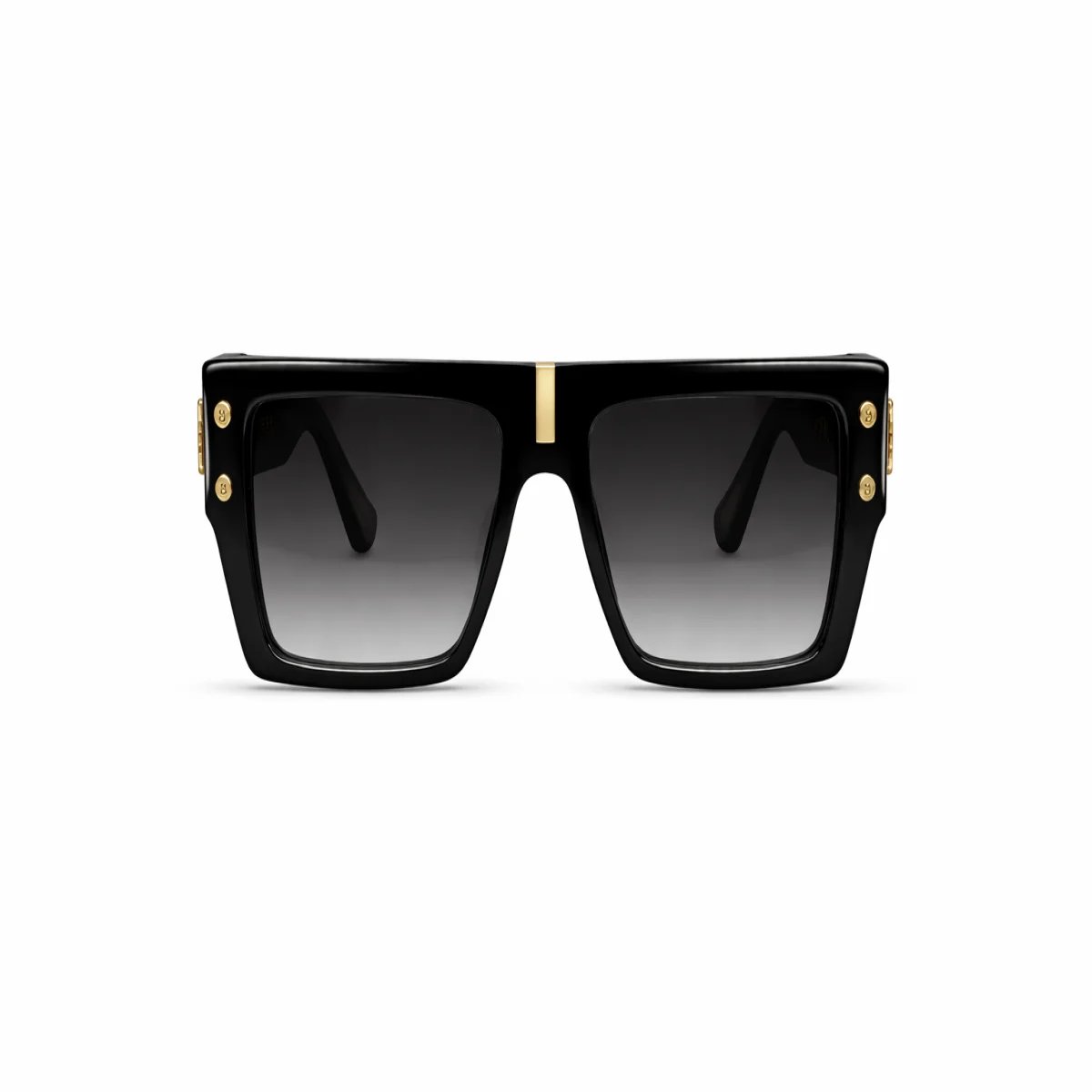 نظارات Balmain – Chunky Rectangular Oversized - صورة 4