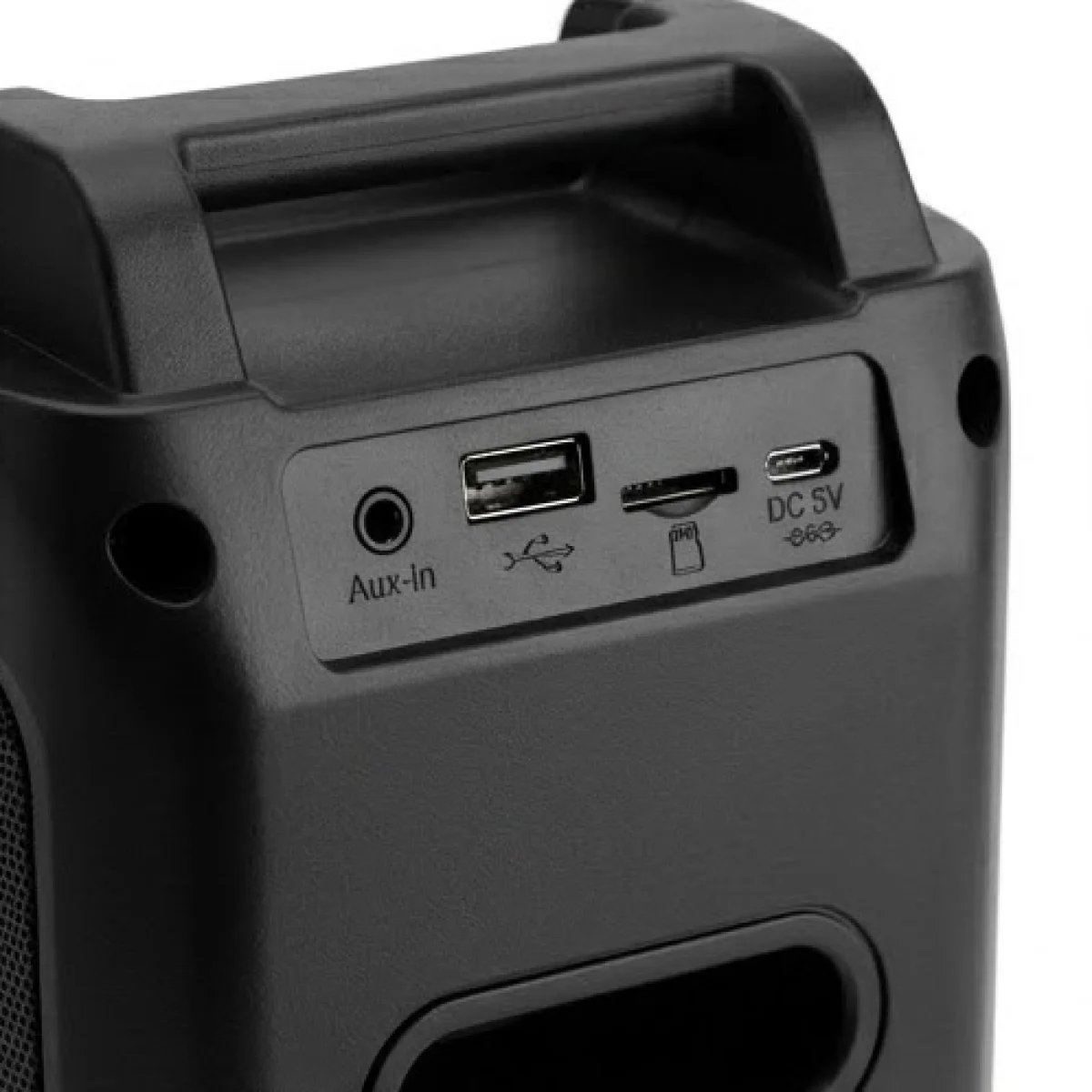 Baqer Portable Speaker – Powerful Sound with RGB Lighting –ZQS1453 - صورة 4