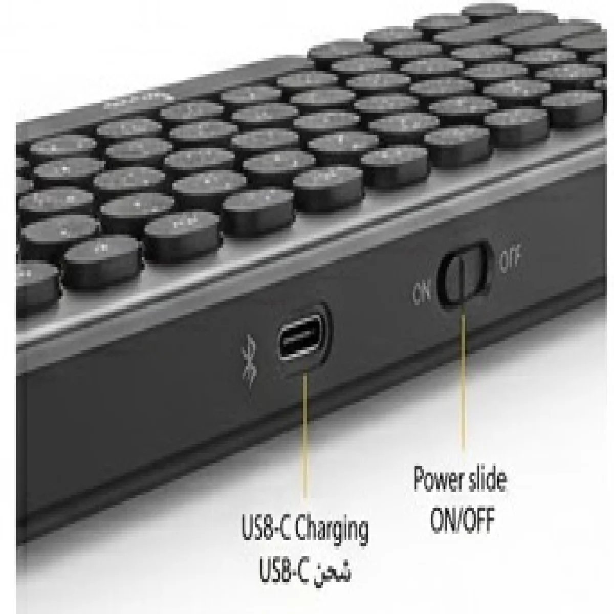 Baqer Wireless Keyboard – Multi-Device Connectivity & Slim Design –YP_SKY3052177 - صورة 4