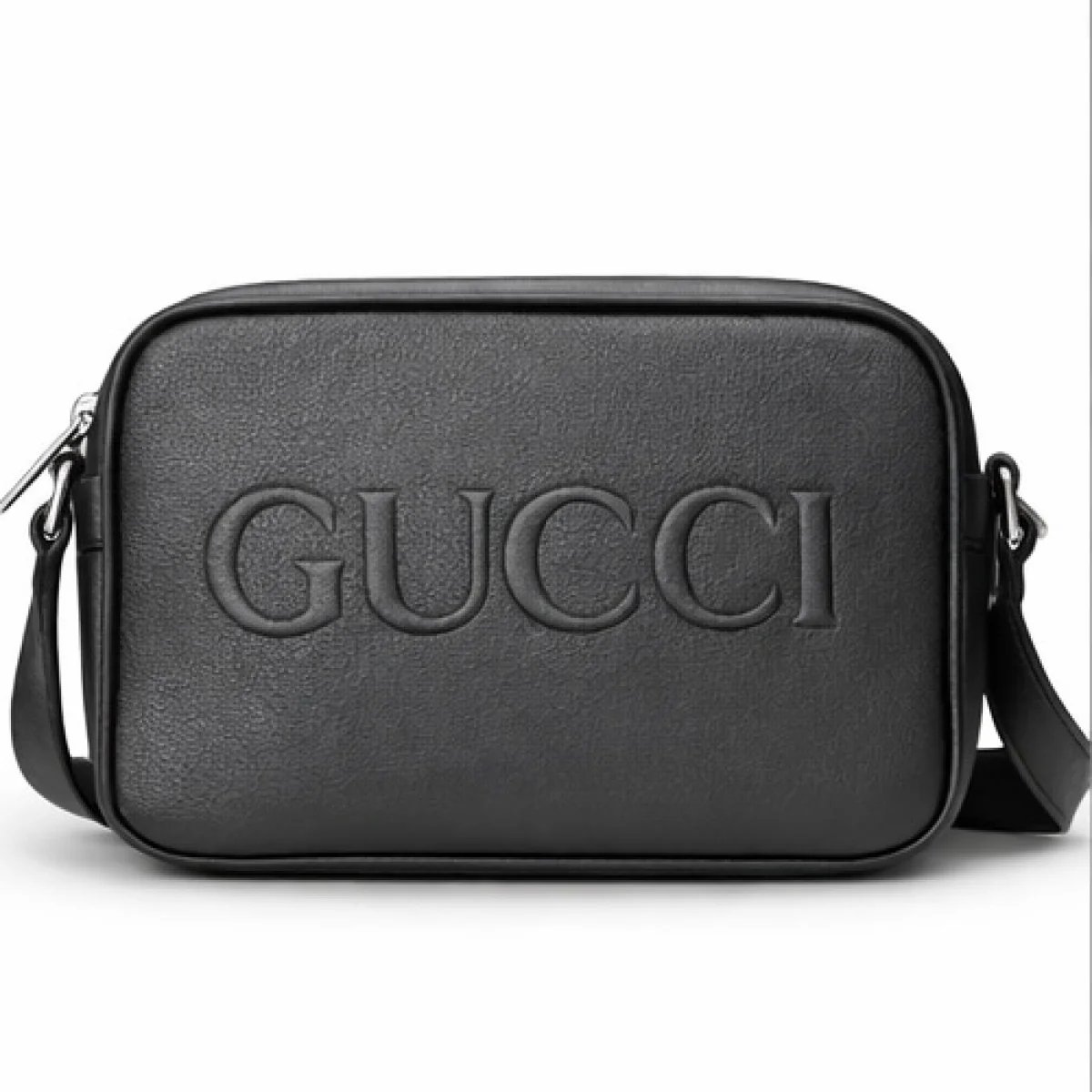Gucci Logo Embossed Small Crossbody Bag - صورة 6