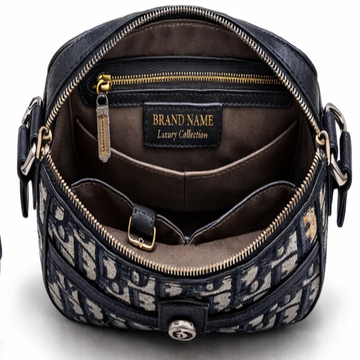 Christian Dior Oblique Canvas Saddle Crossbody Bag - صورة 4