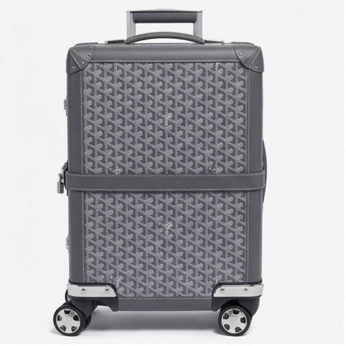 Goyard – Goyardine Rolling Travel Suitcase Classic Edition - صورة 5