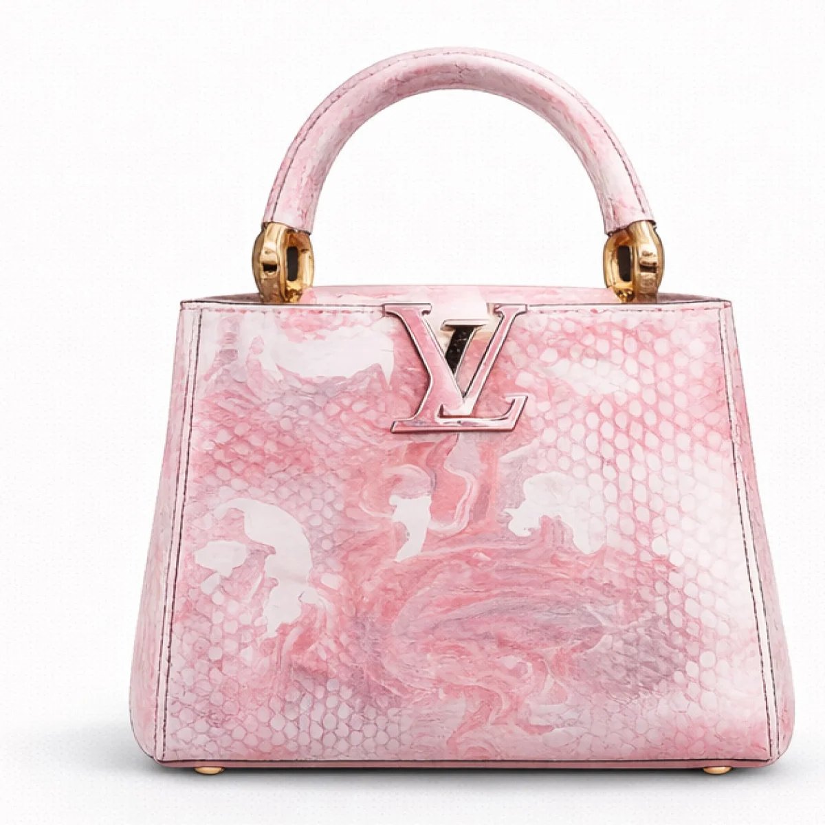 Louis Vuitton Capucines Mini Exotic Leather Bag - صورة 5