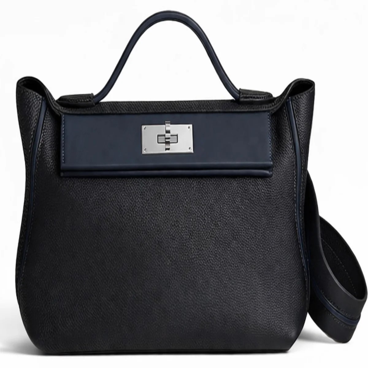 Hermès Kelly Style Leather Top Handle Bag - صورة 6